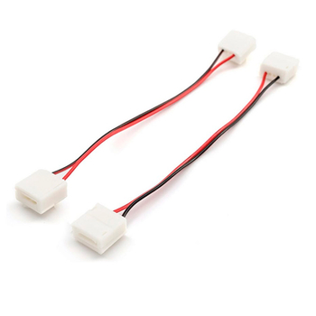 Комплект коннекторов Apeyron Electrics 09-14 (2 клипсы с проводами) для одноцветной светодиодной ленты 12В 10мм IP65 - Светильники - Cветодиодные ленты - . Магазин оборудования для автономного и резервного электропитания Ekosolar.ru в Димитровграде