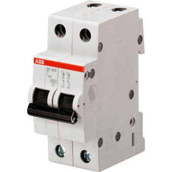 Автоматический выключатель ABB SH202L 2P 16А (С) 4,5kA - Электрика, НВА - Модульное оборудование - Автоматические выключатели - . Магазин оборудования для автономного и резервного электропитания Ekosolar.ru в Димитровграде