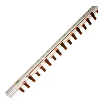 Шина соединительная PIN 3-фазная 63А (1м) Энергия, 5 шт - Электрика, НВА - Щитки и аксессуары для монтажа - Шины нулевые - . Магазин оборудования для автономного и резервного электропитания Ekosolar.ru в Димитровграде