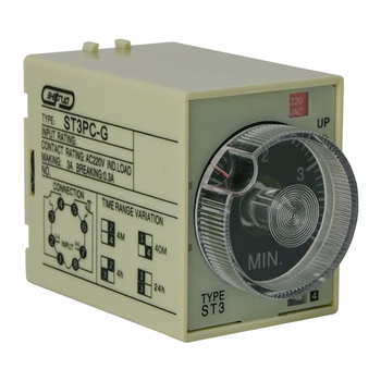 Реле времени 220V ST3PC-G (4-24h) Энергия - Электрика, НВА - Реле, автоматизация и управление - Реле времени - . Магазин оборудования для автономного и резервного электропитания Ekosolar.ru в Димитровграде
