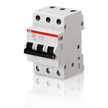 Автоматический выключатель ABB SH203L 3P 25А (С) 4,5kA - Электрика, НВА - Модульное оборудование - Автоматические выключатели - . Магазин оборудования для автономного и резервного электропитания Ekosolar.ru в Димитровграде