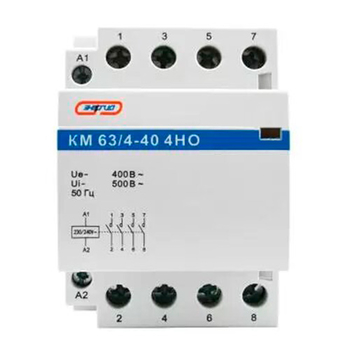 Модульный контактор КМ63/4P 40A 4НО Энергия - Электрика, НВА - Коммутационное оборудование - Контакторы - . Магазин оборудования для автономного и резервного электропитания Ekosolar.ru в Димитровграде