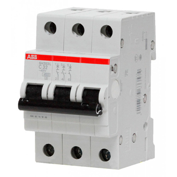 Автоматический выключатель ABB SH203L 3P 63А (С) 4,5 kA - Электрика, НВА - Модульное оборудование - Автоматические выключатели - . Магазин оборудования для автономного и резервного электропитания Ekosolar.ru в Димитровграде