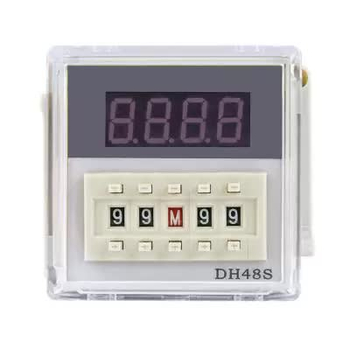 Реле времени цифровое 220V DH48S-2Z AC Энергия - Электрика, НВА - Реле, автоматизация и управление - Реле времени - . Магазин оборудования для автономного и резервного электропитания Ekosolar.ru в Димитровграде