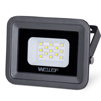 Светодиодный прожектор WOLTA WFL-10W/06W серый 5500K 10Вт SMD IP65 850Лм - Светильники - Прожекторы - . Магазин оборудования для автономного и резервного электропитания Ekosolar.ru в Димитровграде