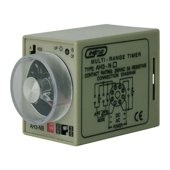 Реле времени 220V AH3-NB (3s - 30 min) AC Энергия, 100 шт - Электрика, НВА - Реле, автоматизация и управление - Реле времени - . Магазин оборудования для автономного и резервного электропитания Ekosolar.ru в Димитровграде