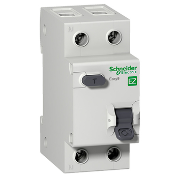 Дифференциальный автоматический выключатель Schneider Electric EASY 9 1P+N 32А 30мА C AC 4,5 кА - Электрика, НВА - Модульное оборудование - Дифференциальные автоматы - . Магазин оборудования для автономного и резервного электропитания Ekosolar.ru в Димитровграде