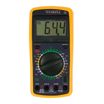 Мультиметр DT 9205A Энергия - Электрика, НВА - Измерительный инструмент - Мультимеры - . Магазин оборудования для автономного и резервного электропитания Ekosolar.ru в Димитровграде