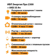 ИБП для котла Энергия Про 2300 + Аккумулятор 55 Ач 12 В (1600Вт - 19мин) - ИБП и АКБ - ИБП для котлов - . Магазин оборудования для автономного и резервного электропитания Ekosolar.ru в Димитровграде