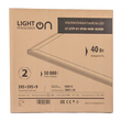 Панель ультратонкая светодиодная LightPhenomenON LT-UTP-02-IP40-40W-6500К б/д 4E - Светильники - Для общественных зданий - . Магазин оборудования для автономного и резервного электропитания Ekosolar.ru в Димитровграде