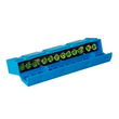 Шина TS-0609H 12 way в синем корпусе Энергия - Электрика, НВА - Щитки и аксессуары для монтажа - Шины нулевые - . Магазин оборудования для автономного и резервного электропитания Ekosolar.ru в Димитровграде