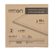 Панель ультратонкая светодиодная LightPhenomenON LT-UTP-01-IP40-40W-4000К - Светильники - Для общественных зданий - . Магазин оборудования для автономного и резервного электропитания Ekosolar.ru в Димитровграде
