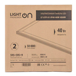 Панель ультратонкая светодиодная LightPhenomenON LT-UTP-02-IP40-40W-6500К LED - Светильники - Для общественных зданий - . Магазин оборудования для автономного и резервного электропитания Ekosolar.ru в Димитровграде