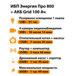 ИБП для котла Энергия Про 800 + Аккумулятор Grid 100 Ah 12 v (500Вт - 109мин) - ИБП и АКБ - ИБП для котлов - . Магазин оборудования для автономного и резервного электропитания Ekosolar.ru в Димитровграде