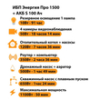 ИБП Энергия Про 1500 + Аккумулятор S 100 Ач - 12В (1100Вт - 50мин) - ИБП и АКБ - ИБП для котлов - . Магазин оборудования для автономного и резервного электропитания Ekosolar.ru в Димитровграде
